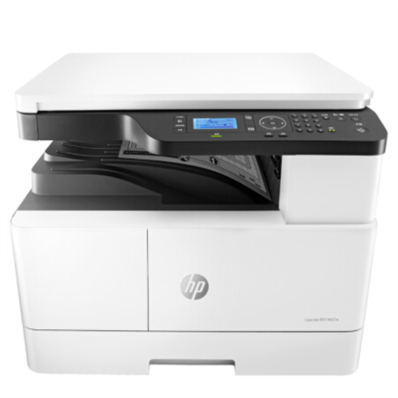 HP/惠普 A3黑白复合机 M437n 主机+单纸盒+有线网络+上门安装 打印/复印/扫描 1台