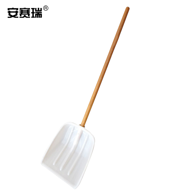 SAFEWARE/安赛瑞 塑料锹 5E00512 约36.5×43.5cm 配1.2m木柄 1个