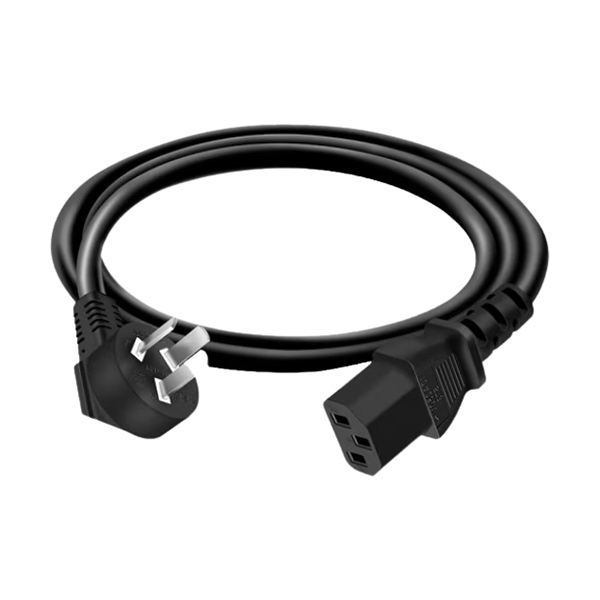 HJUN/汇君 卡位嵌入式三脚品字插座 js-04 电源线直头 0.75mm² 长1.5m 1个