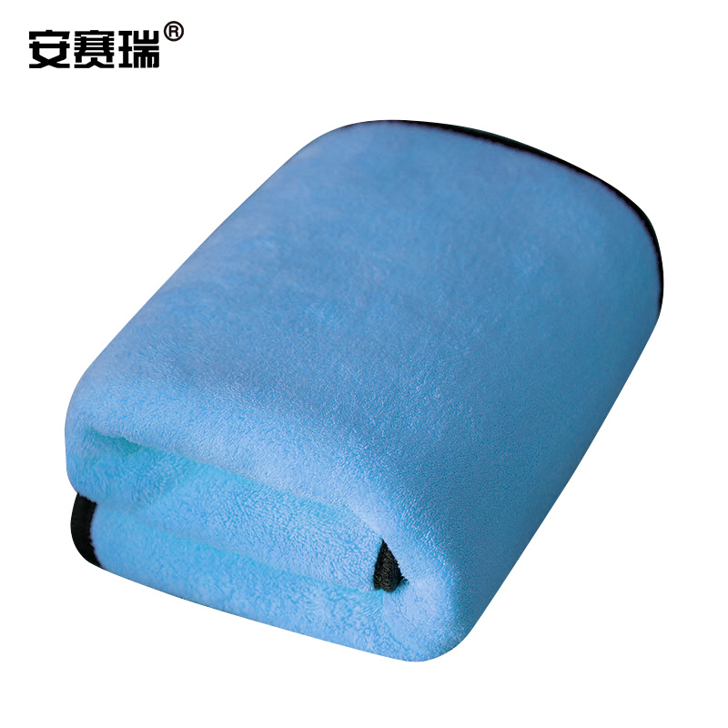 SAFEWARE/安赛瑞 清洁抹布 711514 30×60cm 灰蓝色 1包