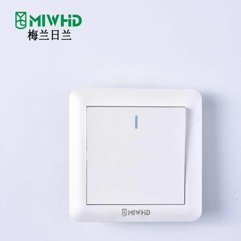 MIWHD 一开双控开关 暗装86型 1个