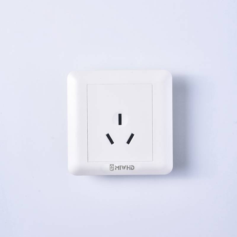 MIWHD 三孔16A插座 暗装86型 1个