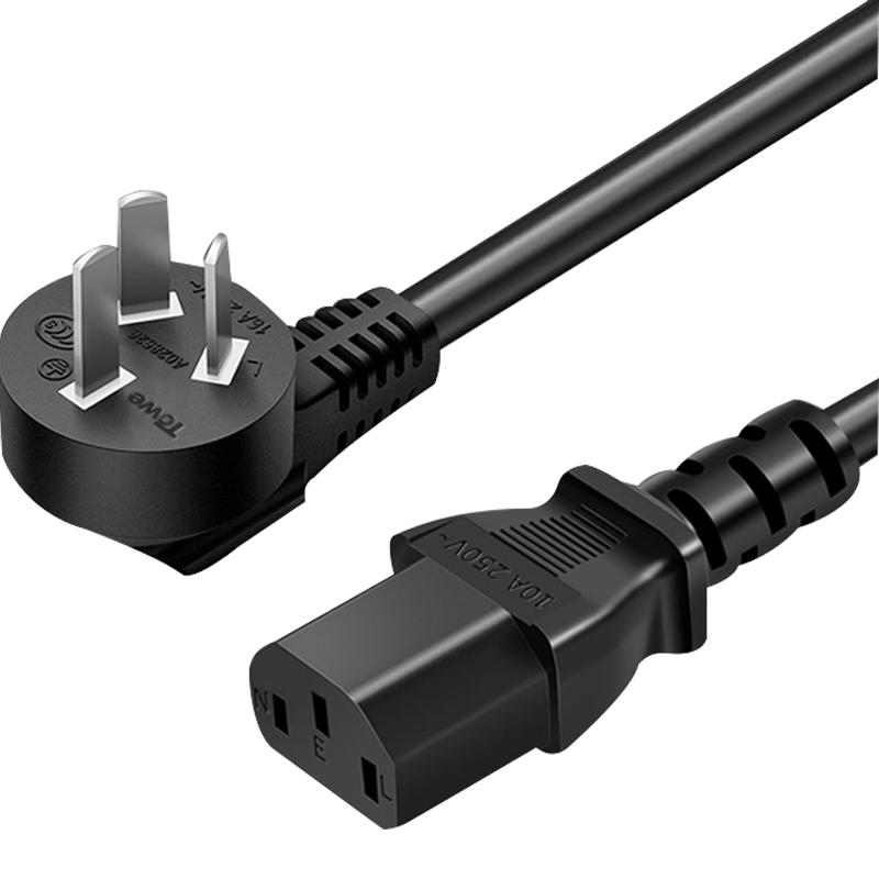 TOWE/同为 国标10A转C13电源延长线 TW-F-10G10/C13 5m 10A插头转C13 线径1mm² 1根
