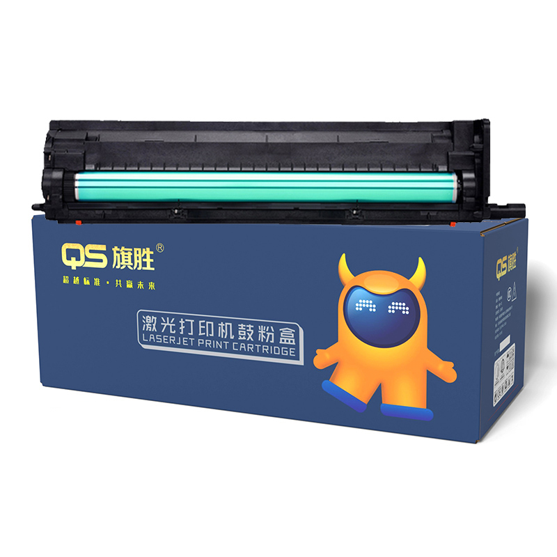 QS/旗胜 CF256A系列硒鼓 CF257A 黑色 适用惠普HP M436N/M436NDA/M433a/CF256A/CF257A PLUS系列打印机 鼓架 1支