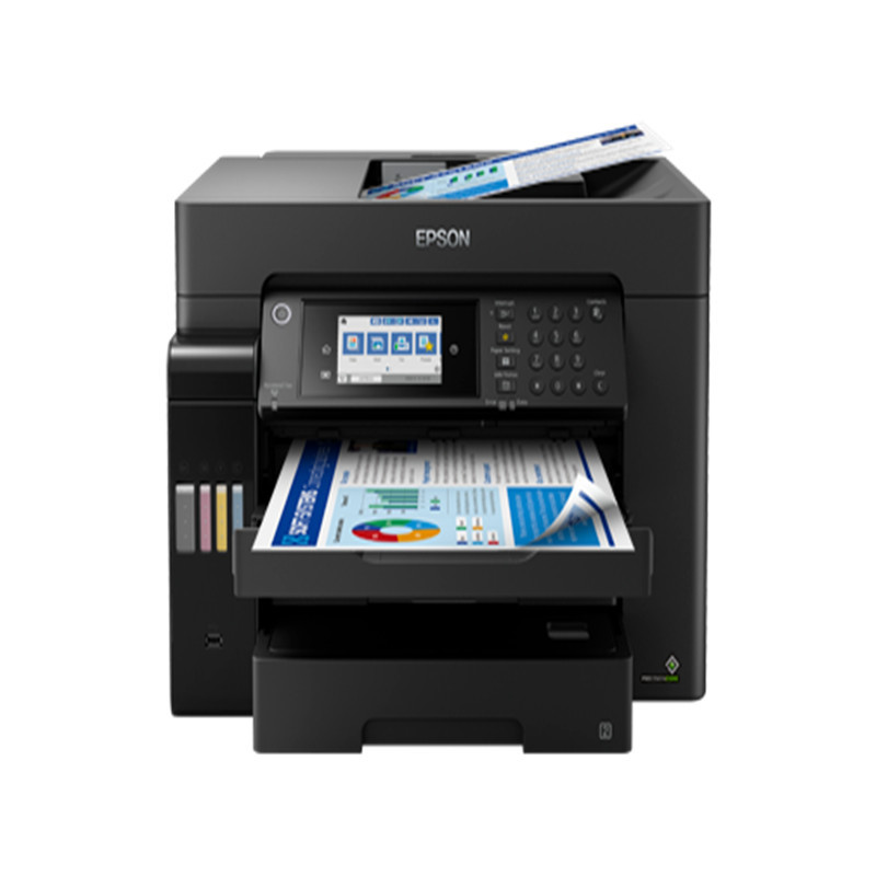 EPSON/爱普生 A3+彩色墨仓式打印机 L15168 主机+双纸盒+有线网络+无线网络原装工作台 上门安装 打印/复印/扫描/传真 1台
