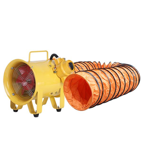 DINZOO/顶卓 手提式防爆轴流风机 BSFT-200 220V 150W 配5m风管 1套