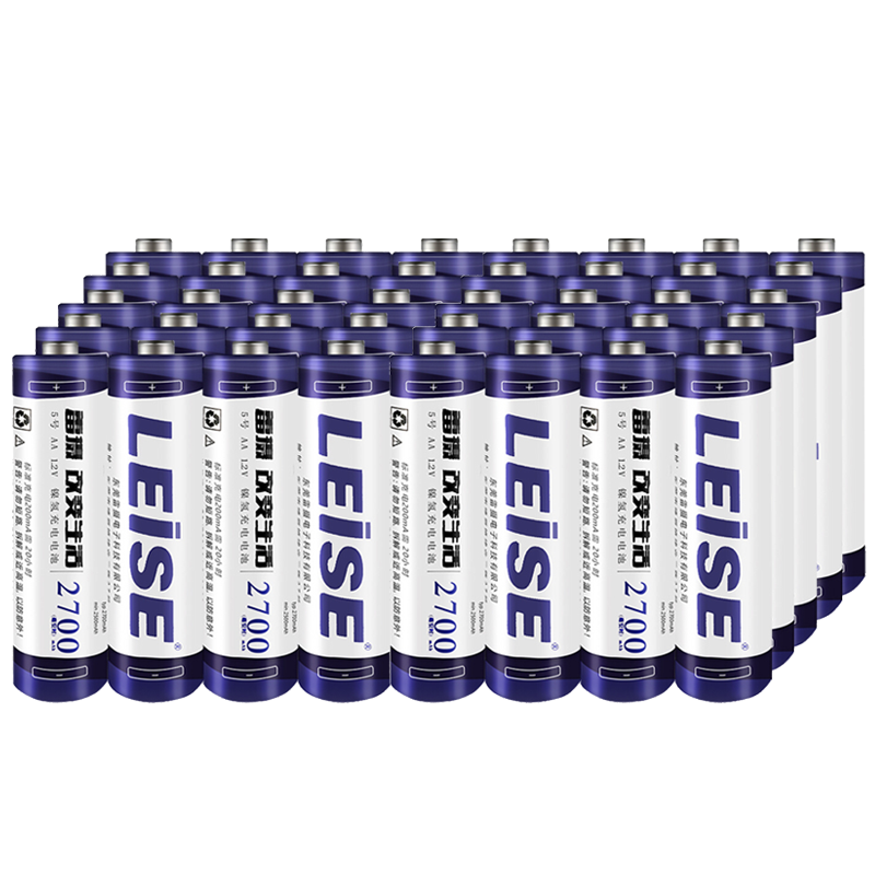 LEISE/雷摄 镍氢充电电池 40节5号2700mAh 1组
