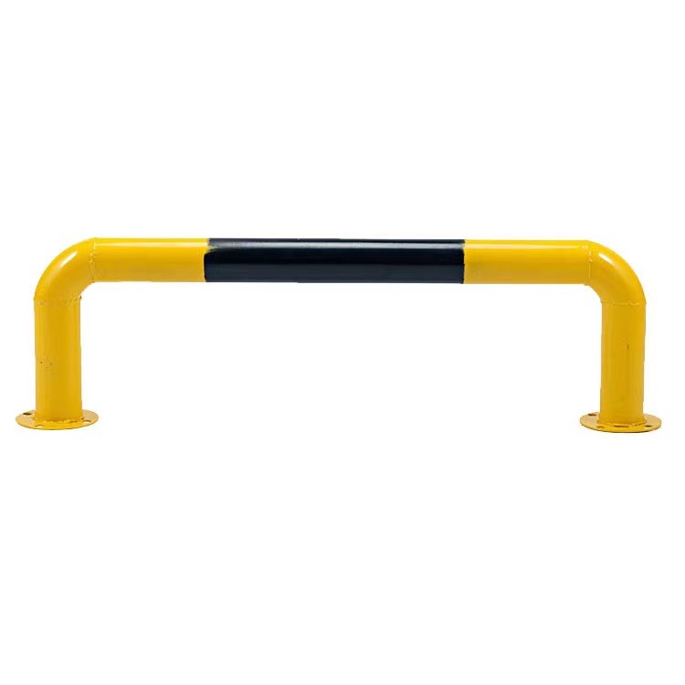 FJ/枫憬 防撞栏U型 600×200mm 厚2mm 黑黄色 钢管 1个