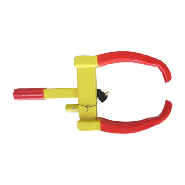 ZKH/震坤行 牛角式车轮锁 PL-03 450×250×70mm 重约1.5kg 1个