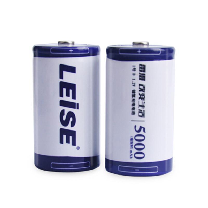 LEISE/雷摄 1号镍氢充电电池 5000mAh 2节 1组