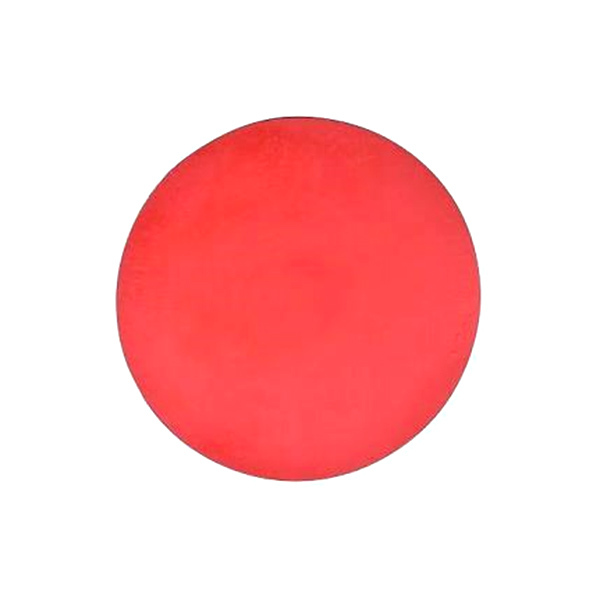KK 印章垫 圆形 红色 直径172mm 1个