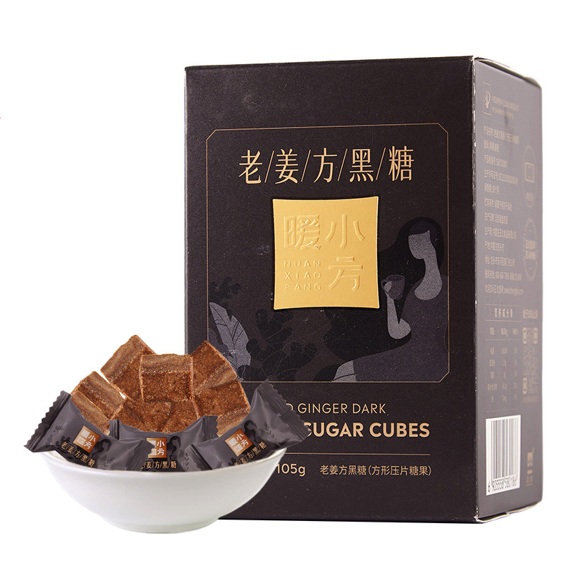 NXF/暖小方 老姜方黑糖 单粒金装 105g 1盒