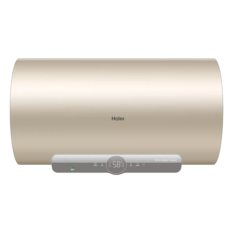 HAIER/海尔 80L变频速热储水式热水器 EC8002-JC5(U1)新 AC220V 3.3kW 一级能效 裸机标配 基础安装 辅材超出部分单独收费 1台
