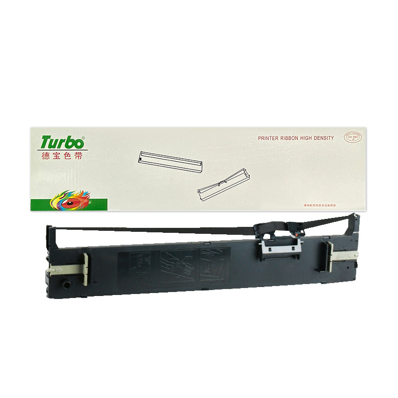 TURBO/德宝 色带 LQ690 黑色 适用EPSON-LQ106KF/680KII/690K/LQ675KT/SO015555 1支