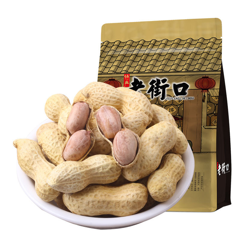 LAOJIEKOU/老街口 奶香花生 420g 1袋