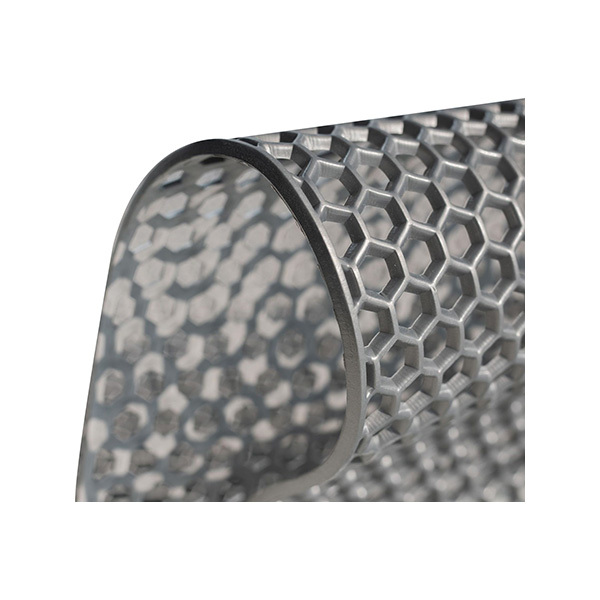 ZKH/震坤行 六角镂空隔水防滑垫 HX35GR 900mm×15m 灰色 厚3.5mm 1卷