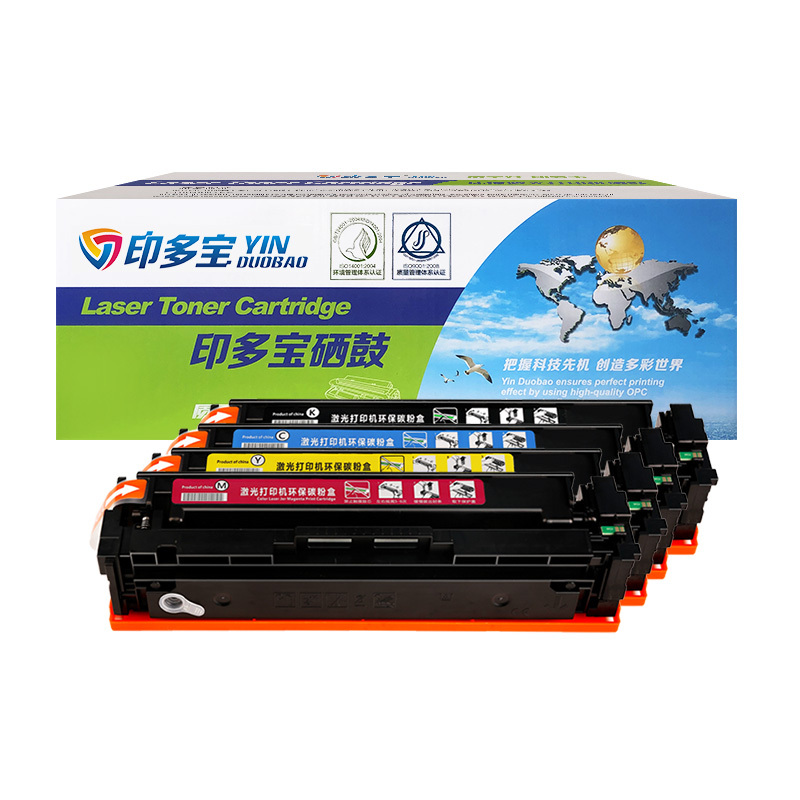 YINDUOBAO/印多宝 硒鼓 416A 无芯片 四色套装 适用惠普HP 416A 1套