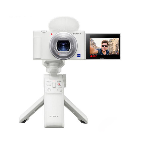 SONY/索尼 照相机 ZV-1 Vlog数码相机 白色 手柄电池套装 1套