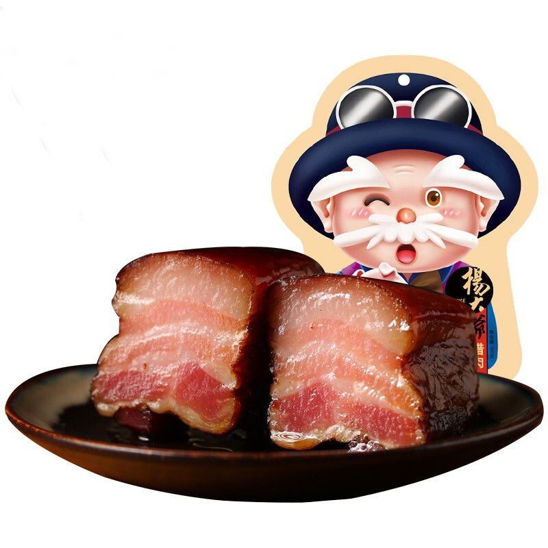 YDY/杨大爷 五花腊肉 500g 1袋