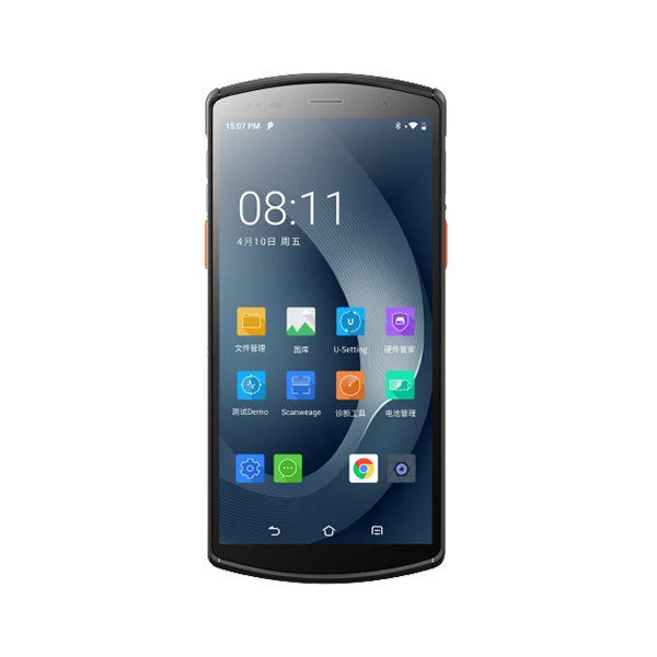 UROVO/优博讯 DT50系列数据采集器PDA DT50X 电池容量4300mAh 主流一维二维码 Android 11 内存4GB 1个