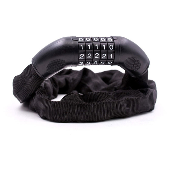 HANMA/罕码 链条密码锁(普通黑)长100cm HMLK3105B 长100cm 1个