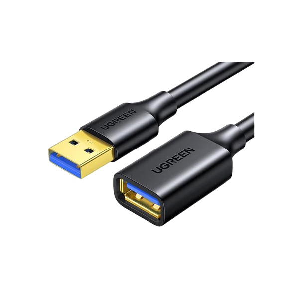 UGREEN/绿联 USB3.0延长线 30125 公对母 黑色 0.5m 1根