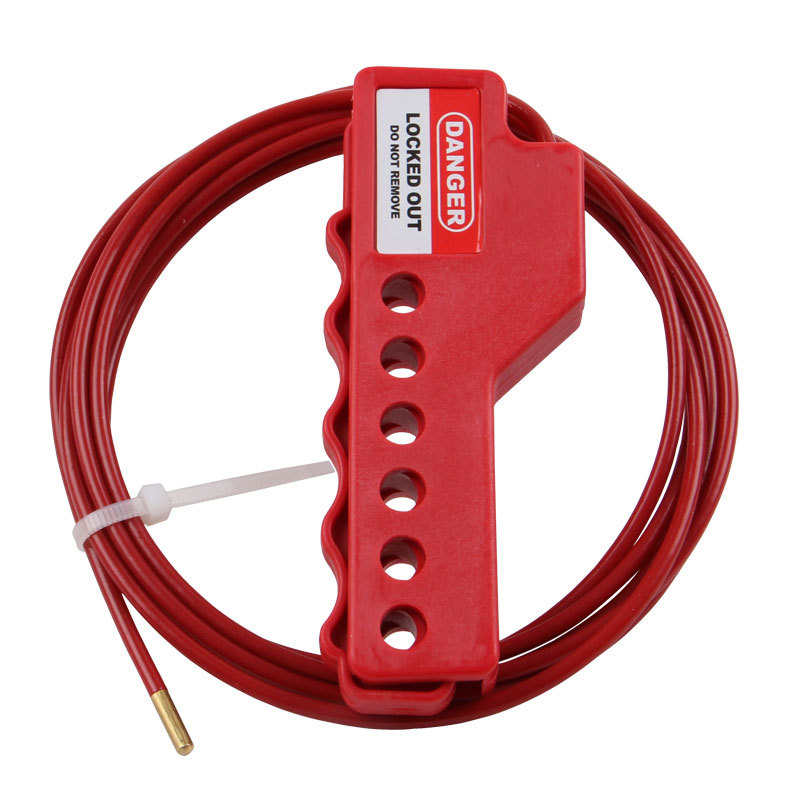 QVAND/全盾 握式缆绳锁 M-L06 缆绳φ4mm 长2m 可实现4把锁梁φ≤7mm的安全挂锁上锁 1个