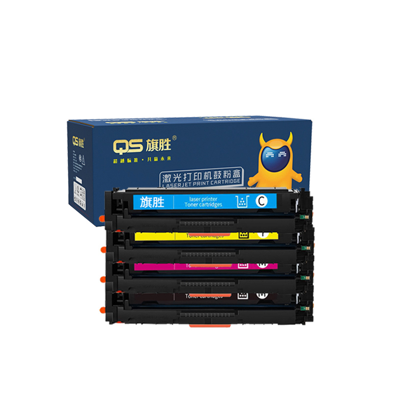 QS/旗胜 cf410a系列硒鼓 M452 四色套装 适用惠普 Color LaserJet CF410a/CF410/410A/M452/M477/M452NW/M452DW/M477FDW/M477DN/M377DW/M377 1套