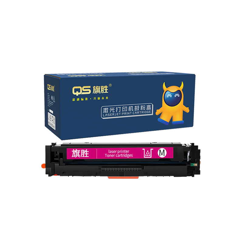 QS/旗胜 CF540A系列硒鼓 M254 红色 适用惠普 Color LaserJet CF540A/540A/543A/542A/541A/CF543A/CF542A/CF541A/543/542/541/540/203A/HP203A/M254dw/M254/M281fdW/M281/M280NW/M280 1支