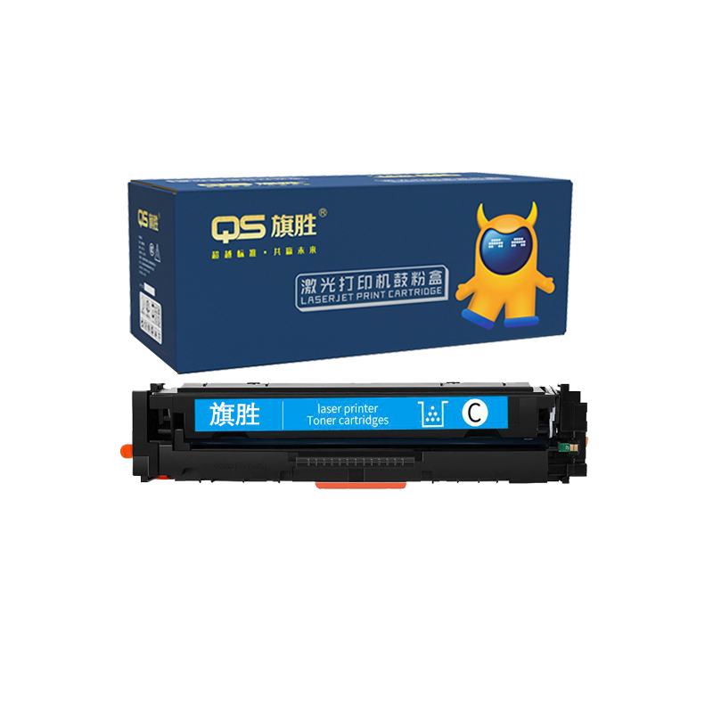 QS/旗胜 CF540A系列硒鼓 M254 蓝色 适用惠普 Color LaserJet CF540A/540A/543A/542A/541A/CF543A/CF542A/CF541A/543/542/541/540/203A/HP203A/M254dw/M254/M281fdW/M281/M280NW/M280 1支
