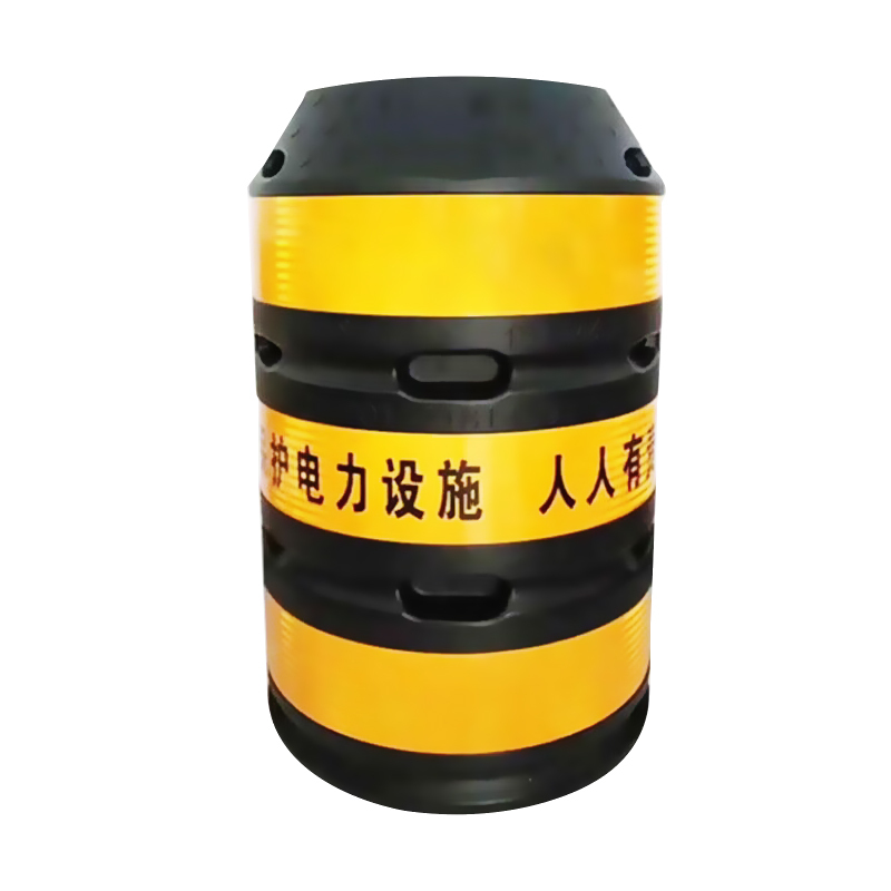 AK/安科 防撞桶 AK-FZT 1000×500×350mm 黄黑相间 PE 重13kg 1个
