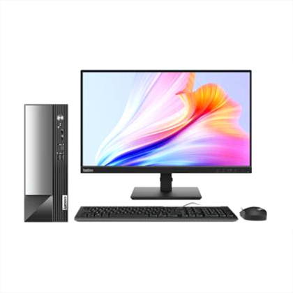 LENOVO/联想 台式电脑整机 扬天 M4000q 改配 i5-12400 8GB 1TB HDD+(256GB SSD) 集显 无驱 WiFi Win11H 三年保修 配联想来酷23.8"显示器 1套