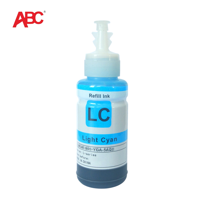 ABC 墨水 L805 淡青色 70mL 适用爱普生L360/L805/L380/L850/L1800/L1300/L405/L565/L485/L310/L455/L313/L383/L130/L363/L301/L551/L385/L101等 1支