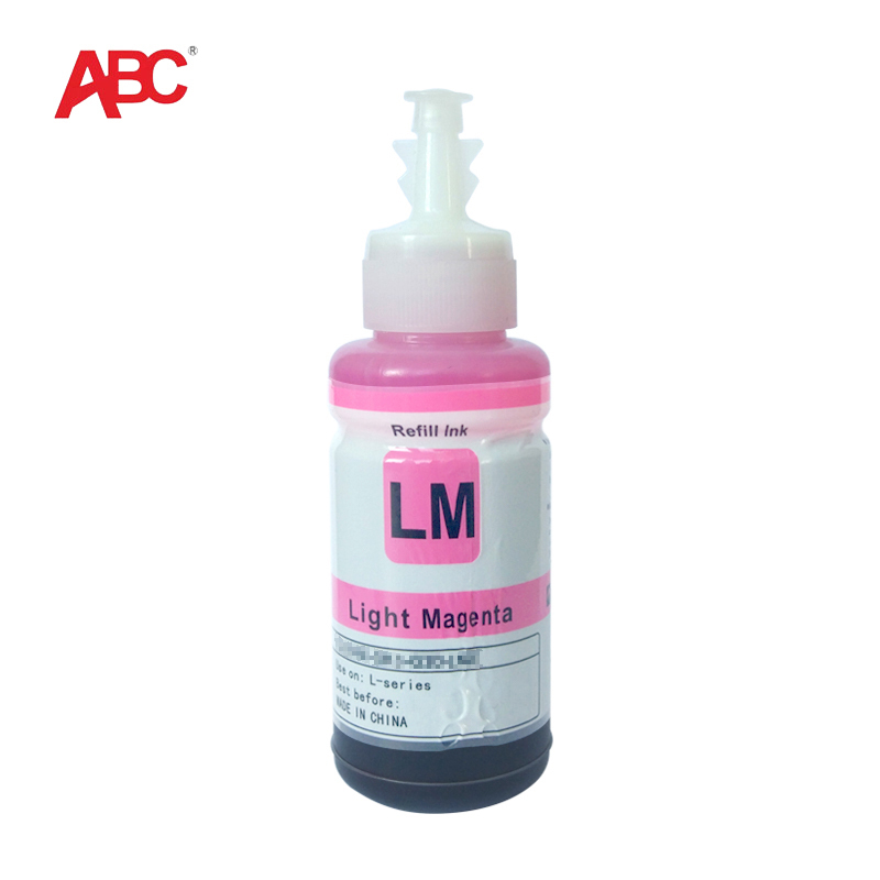 ABC 墨水 L805 淡洋红 70mL 适用爱普生L360/L805/L380/L850/L1800/L1300/L405/L565/L485/L310/L455/L313/L383/L130/L363/L301/L551/L385/L101等 1支
