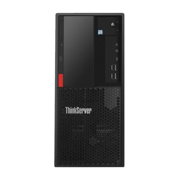 LENOVO/联想 服务器主机 TS80X 改配 至强E-2224G (ECC-32GB DDR4/480GB SSD+2×1TB SATA/DVD/单口千兆+双口千兆) DOS无系统 有线键鼠套装 1台