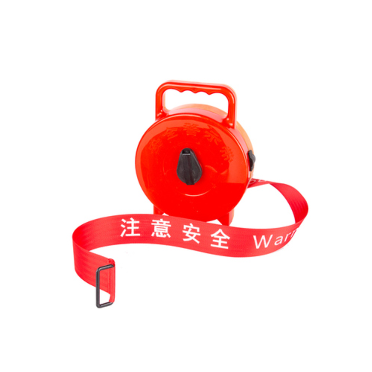 MKSO/美克赛欧 帆布警戒线 MKSO-JJD-11 5cm×30m 红色 注意安全 手提款 1件
