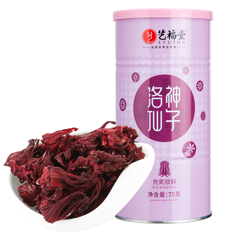 EFUTON/艺福堂 洛神仙子花草茶 75g 1罐