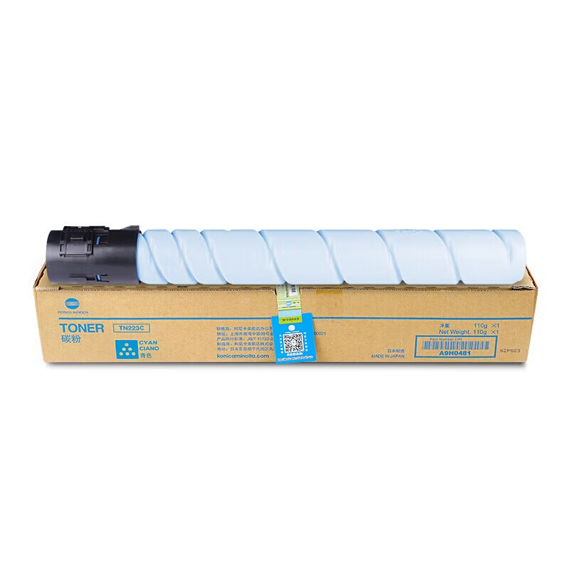KONICAMINOLTA/柯尼卡美能达 原装耗材 TN223C 浅青色 适用C226/C266 1支