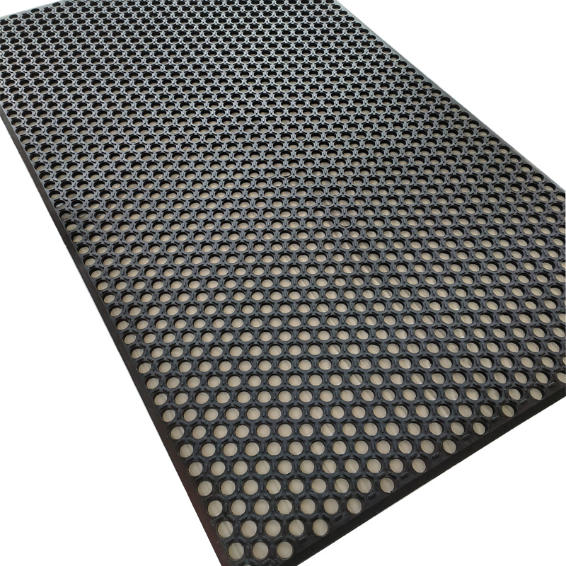WILLWELL/威尔韦 防滑耐油疏水抗疲劳地垫 W478 1510×914mm 全黑色 厚12.7mm 丁晴橡胶 1块