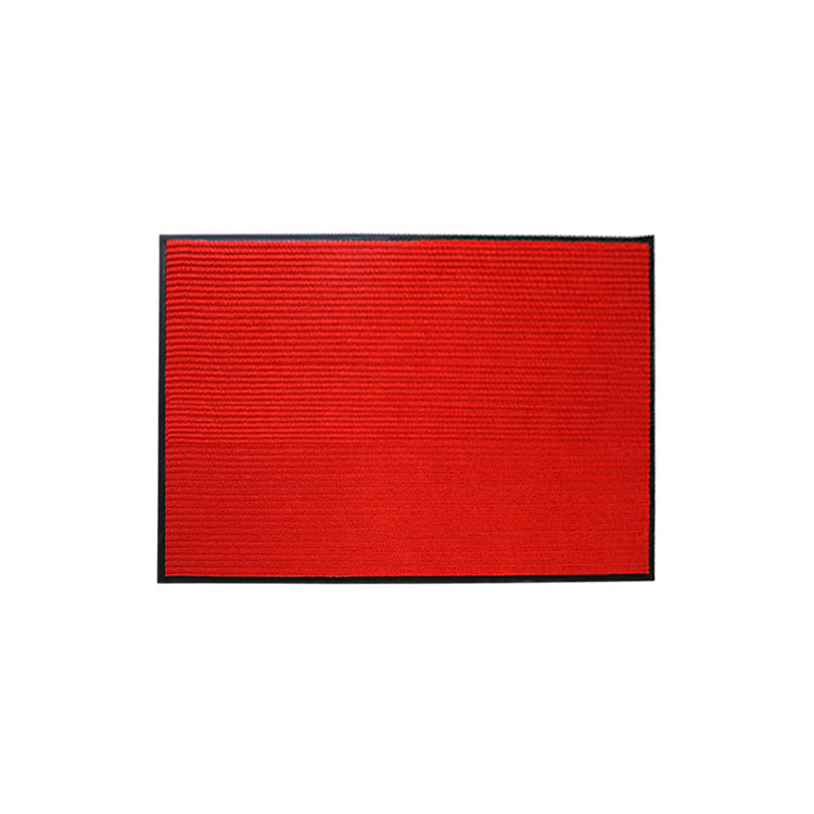 MKSO/美克赛欧 商用防滑地垫 MKSO-QRDD-18 1.2×1.8m 厚 8mm 大红色 圈绒+PVC防滑底背 1块