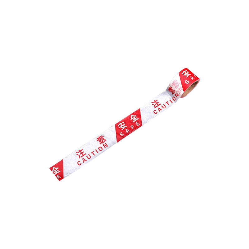 SUSHI/苏识 一次性隔离警戒带 SS-JSD01 红白色 长50m 宽6cm PE 注意安全 1卷