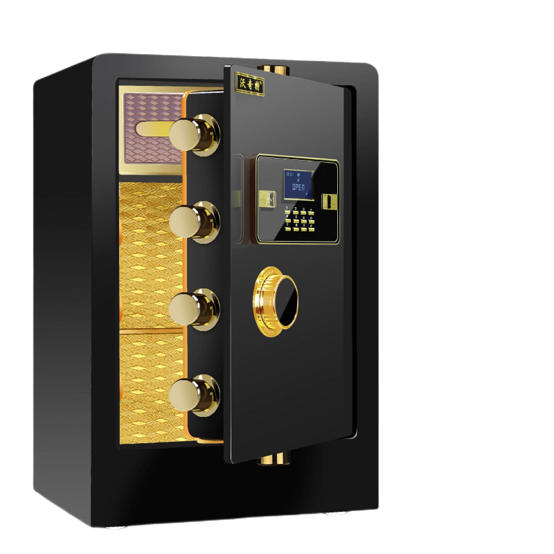 WOQI/沃奇特 黑色60cm全钢保险箱 WQ-B60 380×340×600mm 密码锁 1台