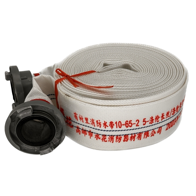 YH/邮花 有衬里聚氨酯消防水带 10-65-25 工作压力1MPa 口径65mm 长25m 含接口涤纶长丝+聚氨酯 1条