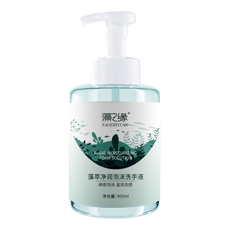 ZAOZHIYUAN/藻之缘 藻萃净润泡沫洗手液 400mL 1瓶