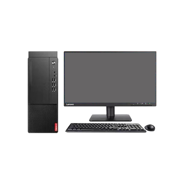 LENOVO/联想 台式电脑整机 启天M455 改配 i5-12500 8GB 1TB HDD+(128GB SSD) 集显 无驱 Win11H 配联想21.5"显示器 1套