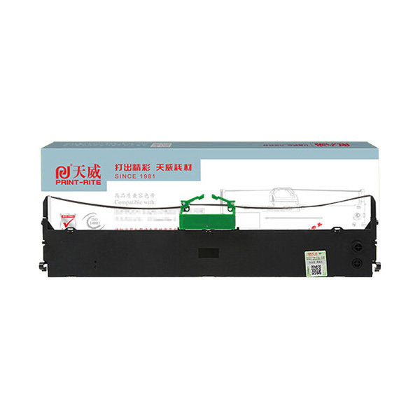PRINT-RITE/天威 色带架含芯 DPK700 黑色 适用于富士通DPK700 720 7010 dpk9500gapro 色带芯16×12.7mm 1支