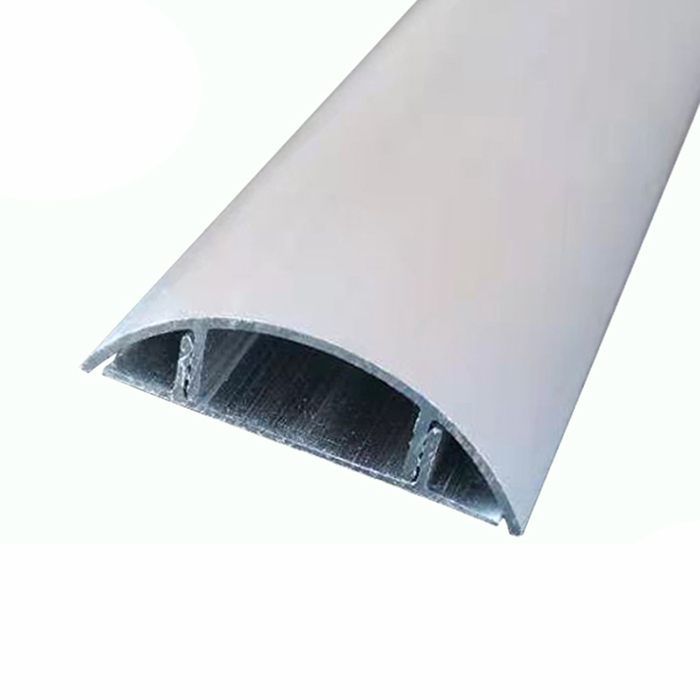 YUETONG/月桐 铝合金线槽 5号 单孔 银灰色 1000×48mm 内高10mm 1个