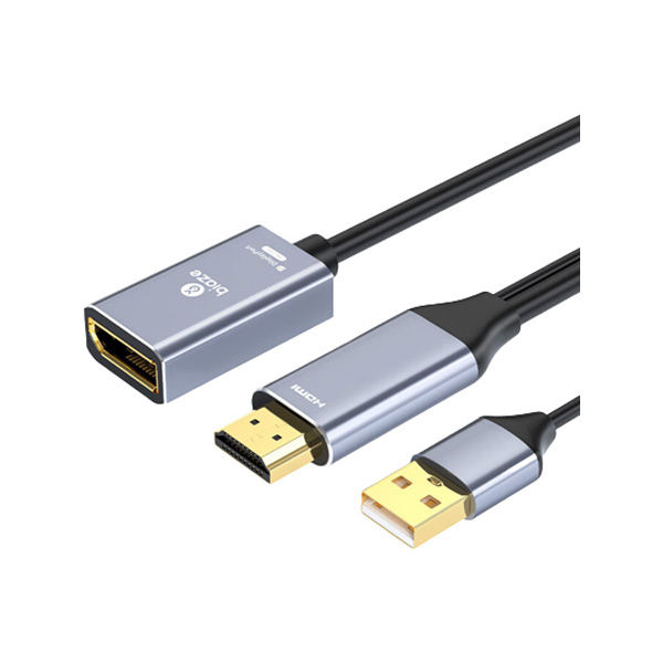 BIAZE/毕亚兹 HDMI转DP转换器 zh110 4K/60hz Displayport母 1个