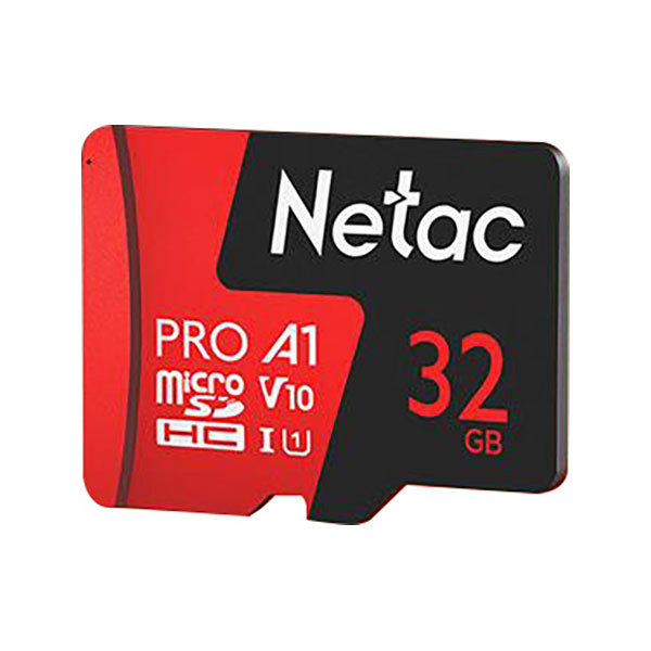 NETAC/朗科 TF(MicroSD)存储卡 P500 32GB A1 C10 读速可达100MB/s 1张