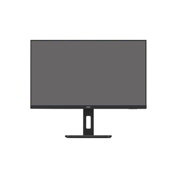 AOC 电脑显示器 U27P10 27" 4K高清 IPS广视角 升降旋转 专业设计办公低蓝光爱眼不闪显示屏 1台